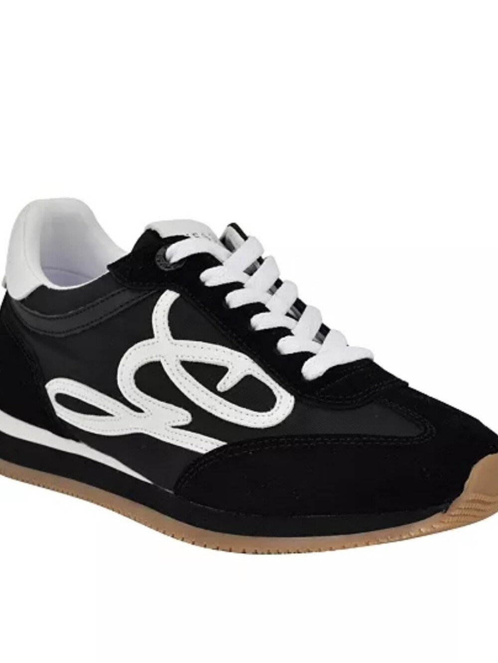 (Ew)GUESSWomen's Skroll Logo-Appliquéd Low Profile Jogger Sneakers Nwob
